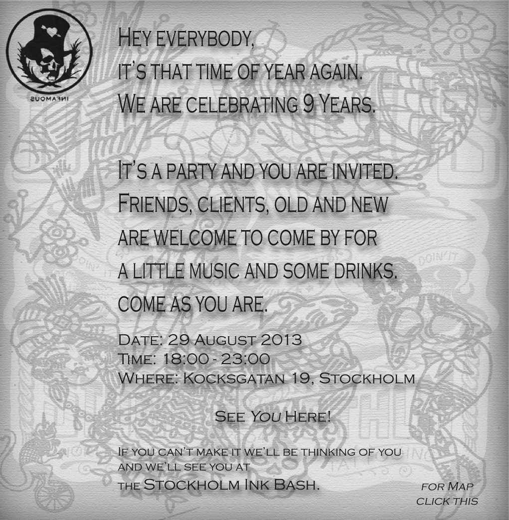 Celebrating 9 years. Its a Party and you are invited!